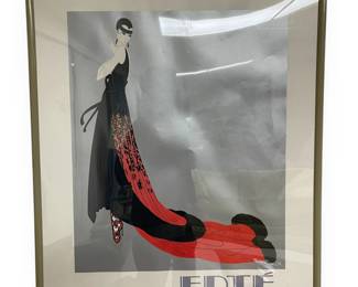 After Erté (Romain de Tirtoff) (Russian/French, 1892-1990) 'Splendor'