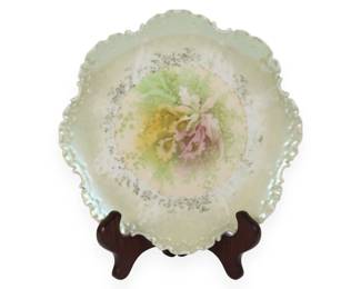 A Rosenthal Monbijou Hand-Painted Porcelain Plate, circa 1900