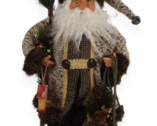 Northlight Country Rustic Santa Claus Christmas Figure