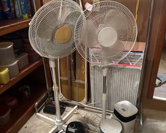 Heaters and fans