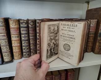 1720s  books  
Tractatus theologici  -1729
Paralellele des moeurs 1714
Homelies ou explication 1701 
And so many more