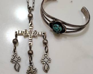 Antique Native american sterling.