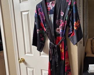 Silk robe