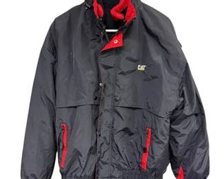 Mens Caterpillar CAT Embroidered Coat L