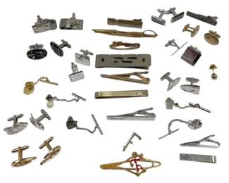 Mens Cufflinks, Tie Clips, And Pins