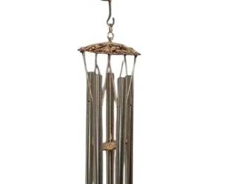 Copper Stained Glass Wind Chime