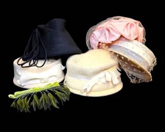 Vintage Glenover And Other Wool Hats