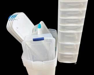 Storage Tubs Organizer