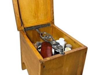 Dillingham Shoe Polishing Station