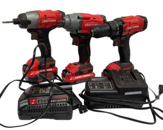 Craftsman 20V Drills And Chargers