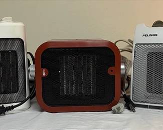 Three Space Heaters All Work