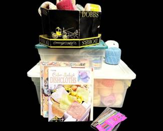 Crochet Thread, Needles, More