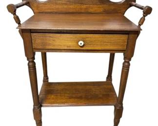 Wood Washstand