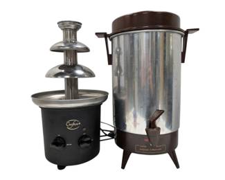 Fondue Fountain Pot Coffee Maker