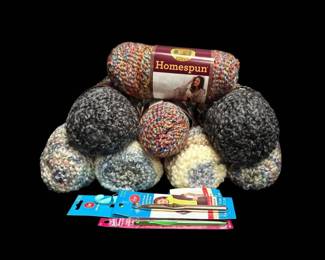 New Lion Brand Skeins Of Think Yarn And More