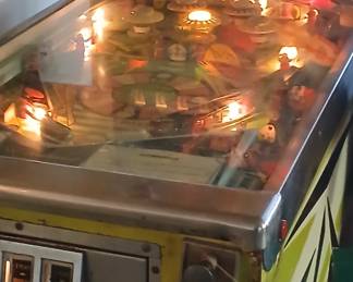 Pinball machine working mint condition brand new cost $7500.Then the same short $3500.We are asking $1500.
We have two