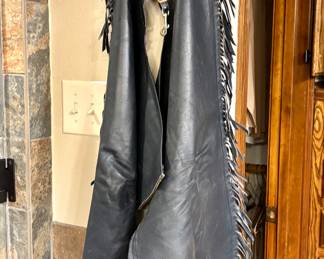 Leather chaps
