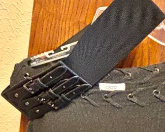 Dress with cool belt