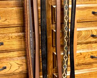 Leather belts