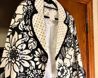 Three Sisters polka dot floral jacket