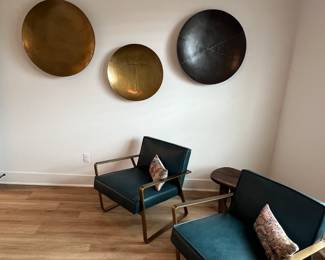 Large $100 each    Small $80 each    Brass disc artwork