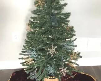 4.5 Fiber Optic Christmas Tree  Trimmings