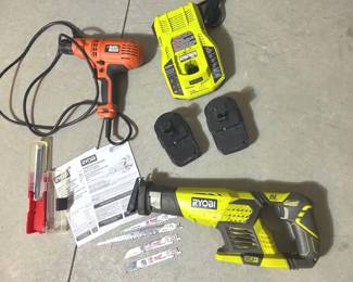 RYOBI Cordless Reciprocating Saw 