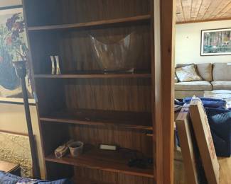 008	Solid Wood Five Shelf Bookcase	35"x12"x80"