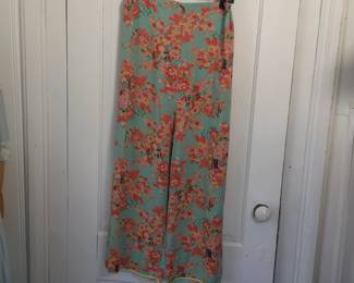FABULOUS vintage wide leg pajama pants
