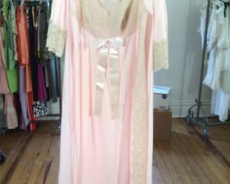 Vintage Shadowline nightgown and robe Set NIB