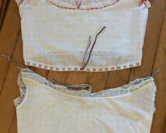 Edwardian French corset covers