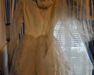 Vintage wedding dress 