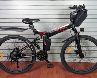 Geleisen TT-S3 Folding 21-Speed Electric Bike 