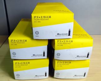 Lot of 5 Sunlite 27.5 x 2.10-2.35 Thorn Resistant Bicycle Inner Tubes 