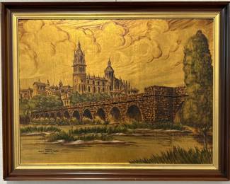 Signed on Board - Salamanca Puente Sobre El Tormes