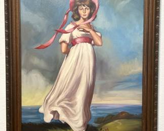 Reproduction Oil Painting of Pinkie by Gabriel