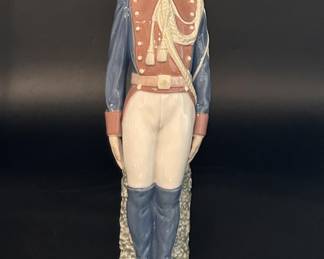 Lladro #5273 Civil Guard at Attention Figurine