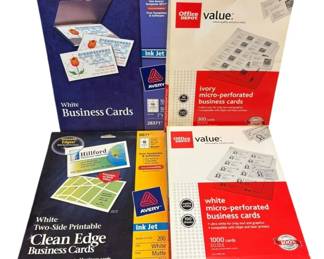 Business Card Printing Sheets