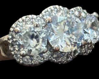 RS Covenant Silver Tone Ring