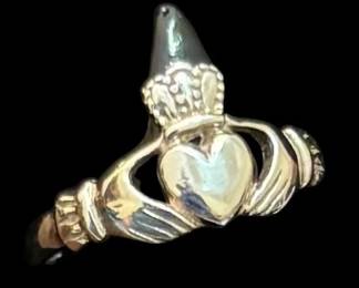 Sterling Silver Irish Claddagh Ring