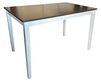 White Crown Mark Dining Table