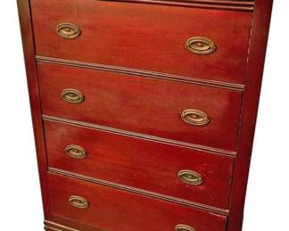 Vintage Federal Style Chest of Drawers