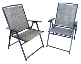 Textilene Folding Outdoor Chairs