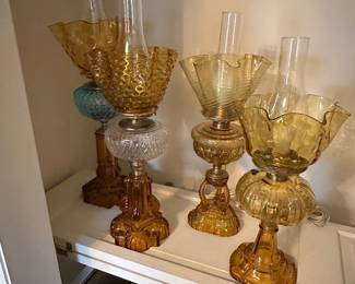 Amber lamps
