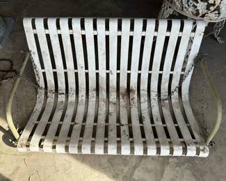 Outdoor swing with stand