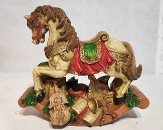 CHRISTMAS ROCKING HORSE
