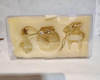 BLOWN GLASS VINTAGE ORNAMENTS