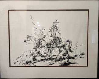 PEN AND INK BY GLEN  EAGLE SPEAKER