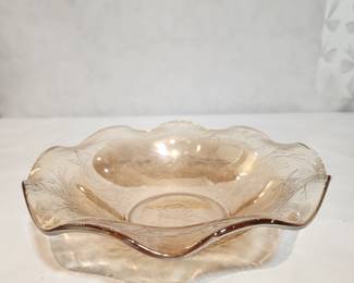 CARNIVAL GLASS BOWL