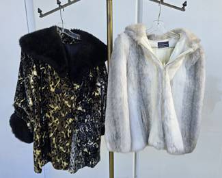 Vintage Faux and Real Fur